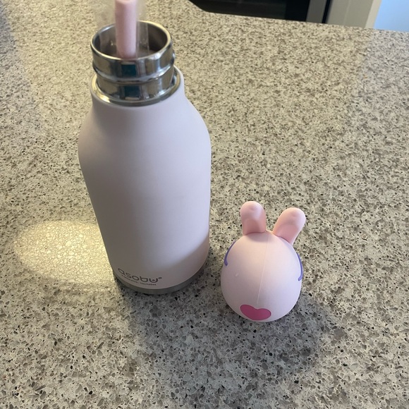 Pink Heart-Design Water Bottle - Picture 3 of 6